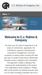 Mobile Screenshot of cjrubinoinc.com